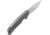 SOG Specialty Knives &amp; Tools TELLUS FX Knife, 4.2in, CRYO 440C Stainless Steel, Full Tang, Fixed Blade, Glass-Reinforced Nylon Handle, Olive Drab, Wolf Gray, 17-06-02-43