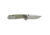 SOG Specialty Knives &amp; Tools Terminus XR G10 Folding Knife, 2.95 in, D2 Blade, Clip Point, Olive Drab, G10 Handle, Box, Silver/OD Green, SOG-TM1022-BX