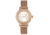 Sophie And Freda Cambridge Bracelet Watch w/Swarovski Crystals - Women's, Rose Gold, One Size, SAFSF4102