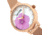 Sophie And Freda Raleigh Mother-Of-Pearl Bracelet Watch w/Swarovski Crystals, Pink, One Size, SAFSF5705
