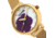 Sophie And Freda Raleigh Mother-Of-Pearl Bracelet Watch w/Swarovski Crystals, Purple, One Size, SAFSF5704