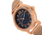 Sophie And Freda Reno Bracelet Watch w/Swarovski Crystals, Rose Gold/Navy, One Size, SAFSF5405
