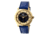 Sophie And Freda SF2607 Siena Ladies Watch, Blue Leather Band, Gold Case SAFSF2607
