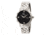 Sophie And Freda SF3201 Lancaster Ladies Watch, Silver Metal Band, Silver Diamond Encrusted Case, Black Face SAFSF3201