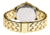 Sophie And Freda SF3203 Lancaster Ladies Watch, Gold Metal Band, Gold Diamond Encrusted Case, Yellow Face SAFSF3203
