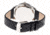 Sophie And Freda SF3205 Lancaster Ladies Watch, Black Leather Band, Silver Diamond Encrusted Case, Black Face SAFSF3205