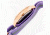 Sophie And Freda SF3306 Nantucket Ladies Watch, Purple/Green Canvas Band, Bronze Case, Purple Face SAFSF3306