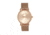 Sophie and Freda Mesh Bracelet Watch w/Swarovski Crystals, Rose Gold, SAFSF4202