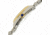 Sophie and Freda New York Ladies Watch, White Dial, Gold Bezel, Silver SAFSF2503