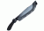 Southern Grind G2 Fixed Blade Machete w/ Black Kydex Sheath, Textured Black Powdercoat Blade/Custom G10 Handle, Overall Length 16.625in SG01070701