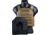 Spartan Armor Systems Armor Systems AR550 Bcs Plate Carrier And Body Armor Platform Single Curve, Base Coat, Coyote Tan, Medium-Extra Large SAS-PKG550-BCS-CT-KIT