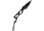 Spartan Blades Enyo Fixed Blade Black Knife, 2.75 black coated AUS-8A stainless blade, One-piece construction, SBBL2BK