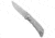 Spartan Blades Spartan Blades Harsey Folder Frame Lock Knife Titanium 3.25" Stonewash SF10SW, Gray, CPM S45VN, adult, BHQ-118018