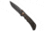 Spartan Blades Spartan Blades Harsey Knife Special Edition Black DiVinci Ti 3.9" Damascus, Black/Gold, Damascus, adult, BHQ-198147