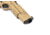 Spartan STS-7 1911 MEU Full Metal GBB/CO2 Airsoft Pistol, Tan, Medium 91004