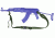Specter Gear 2 Point Tactical Sling, AK-47 folding stock, w/ ERB - OD Green