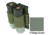 Specter Gear Modular Double 12ga.Shotgun Shell Carrier,Foliage Green 697 FG