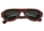 Spectrum Sunglasses Keaulana S112bk Sunglasses, Cherry Frame, Black Lens SSGS112BK