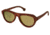 Spectrum Keaulana Wood Sunglasses, Cherry Frame, Gold Lens, Cherry/Gold, One Size, SSGS112GD