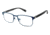 Sperry Top-Sider Bayview Bifocal Prescription Eyeglasses - Frame MT NAVY/DK GREY, Size 54/17mm SPBAYVIEW03