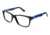 Sperry Top-Sider Laguna Single Vision Prescription Eyeglasses - Frame Black, Size 53/18mm SPLAGUNA01