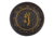 Spg International Spg Browning Buckmark Clock 14'' Diameter Black/gold