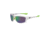 Spiderwire SPW008 Sunglasses, Crystal Clear Frame, Green Mirror (Copper Base) Lens 1479120
