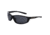 Spiderwire Web Spinner Sunglasses, Black Frame, Blue Mirror (Grey Base) Lens 1310932