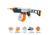 SPLAT R Ball SRB1200 Full Auto Electric Rechargeable Soft Water Bead Blaster Kit, White/Black/Orange, 950003
