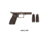 Springfield Armory Module Pistol Grip, Small, Standard Texture, Black, EC1001STRET