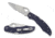 Spyderco Byrd Cara Cara2 Blue Frn Partially Serrated, BY03PSBL2