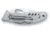 Byrd Flight Stainless Steel, Silver Handle Knife BY05P, Closed