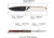 SRM Knives Terrier Ambi Lock White, SRM258LGT2