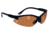 SSP Eyewear Bullchukar Sportsman Hunting Glasses, Black Frame, Belgium Bronze Anti-Fog Lens 011711950614
