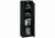 Stack-On Pistol / Ammo Ready to Assemble Cabinet:  3-shelves, Black, Medium GCB-5300RTA-DS