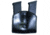 Stallion Leather Double Magazine Holder, Black - OTMH-1-B0