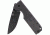 StatGear Ausus Knife, 3.5 in D2 Steel Blade, Micarta Handle, Black AUSUS-BLK