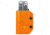 StatGear Kydex Sheath for Leatherman Free P4, Carbon Fiber Orange, LP4-CF-ORNG