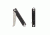 StatGear Pocket Samurai, Titanium Keychain Folding Knife, Black PKT-BLK