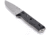 Steambow K2 3.94in Fixed Blade Knife, Polymer, Silver/Black, 0000756