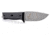 Steambow K2 3.94in Fixed Blade Knife, Polymer, Silver/Black, 0000756