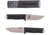 Steambow K2 3.94in Fixed Blade Knife, Polymer, Silver/Black, 0000756