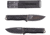 Steambow K2 3.94in Fixed Blade Knife, Polymer, Black, 0000757