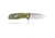 Steel Will Chatbot F14-02 Folding Knife, 3.15in, D2 Steel, Stainless Steel Blade, Green, G10 Handle, F14-02