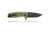 Steel Will Chatbot F14-33 Folding Knife, 3.15in, D2 Steel, Black Blade, Green, G10 Handle, F14-33