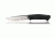 Steel Will Druid Fixed Blade Knife 11.42 in OAL, Black 250