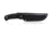 Steel Will Roamer Series Fixed Blade Knife,4.5in,9Cr18MoV Steel,Satin Blade,Black TPE Handle, R345-1BK
