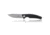 Steel Will Shaula F61-10 Folding Knife, 3.4in, D2 Steel, Stainless Steel Blade, Black, G10 Handle, F61-10