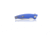 Steel Will Shaula F61-11 Folding Knife, 3.4in, D2 Steel, Stainless Steel Blade, Blue, G10 Handle, F61-11
