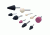 Steelex 10 Pc. Multi-Profile Stone Kit, 1/8 in. and/or 1/4 in. Shank D3293